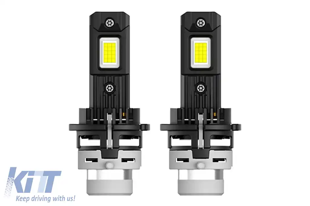 Set Becuri LED D4S Conversie Xenon-LED Seria D 6000K 4200LM High Power-image-6114833