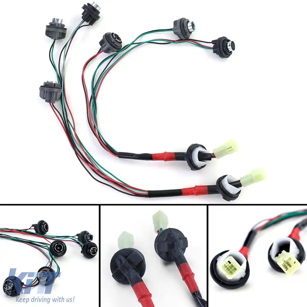 Set cablu adaptor pentru suport lampă stop pentru Suzuki Swift 3 MZ Facelift 07-10