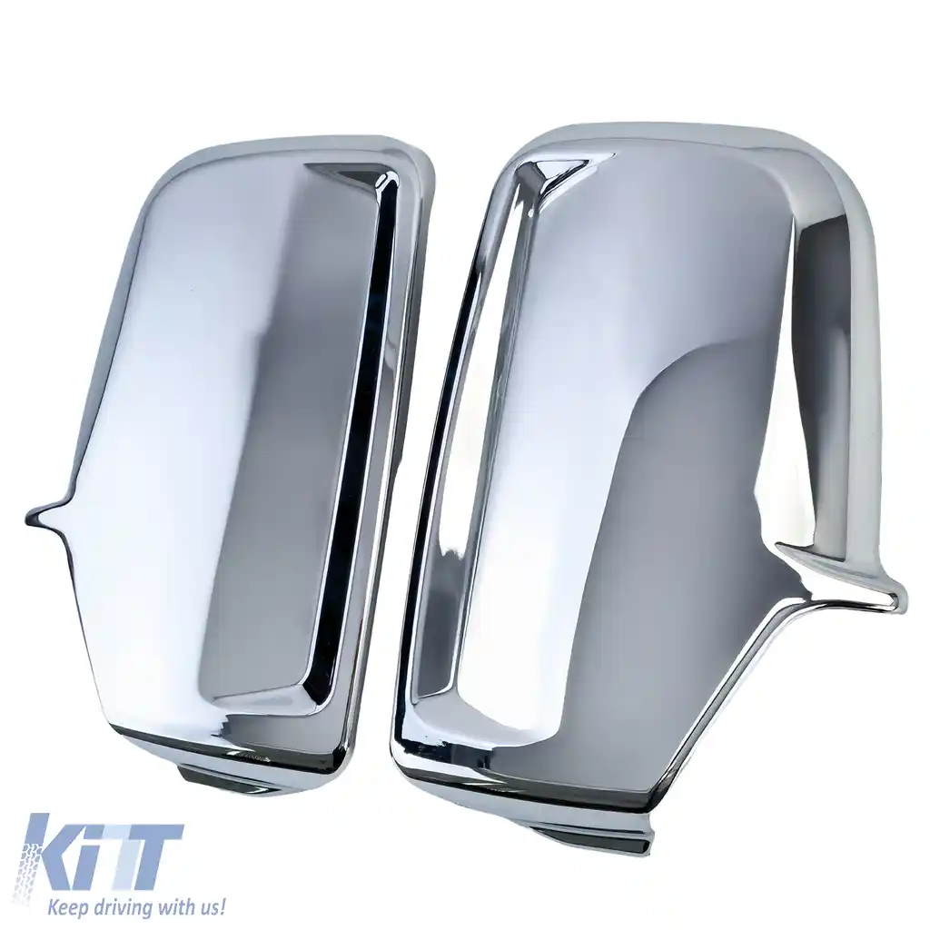 Set capac oglinzi cromat potrivit pentru Mercedes Sprinter W906 și VW Crafter 2E 2006-2018-image-6194761