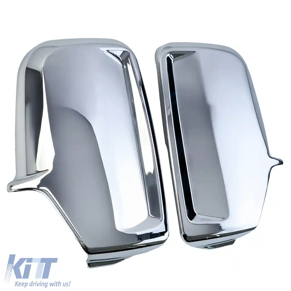 Set capac oglinzi cromat potrivit pentru Mercedes Sprinter W906 și VW Crafter 2E 2006-2018-image-6194762