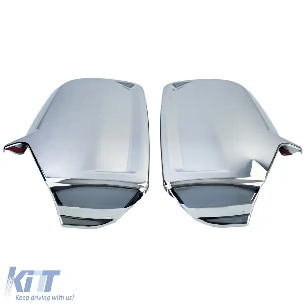 Set capac oglinzi cromat potrivit pentru Mercedes Sprinter W906 și VW Crafter 2E 2006-2018-image-6194763