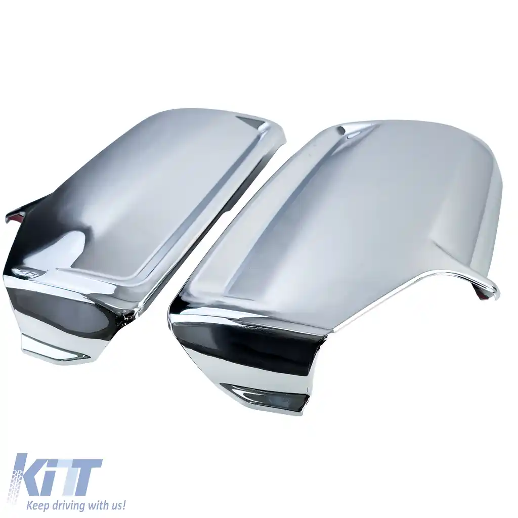 Set capac oglinzi cromat potrivit pentru Mercedes Sprinter W906 și VW Crafter 2E 2006-2018-image-6194764