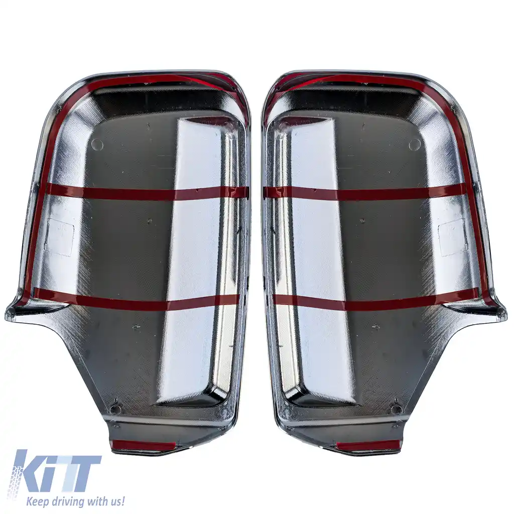 Set capac oglinzi cromat potrivit pentru Mercedes Sprinter W906 și VW Crafter 2E 2006-2018-image-6194766