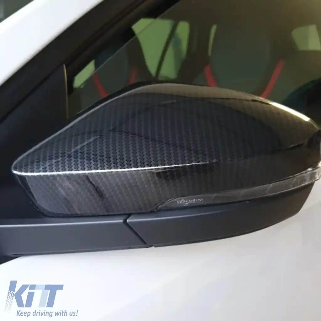 Set capac oglinzi de înlocuire aspect carbon pentru Skoda Octavia 5E 2012-2020-image-6257671
