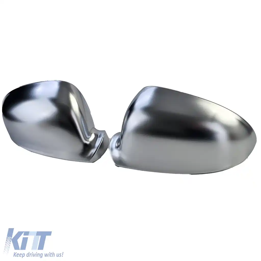 Set capac oglinzi de schimb aspect aluminiu pentru VW Golf 5 2003-2009-image-6205808