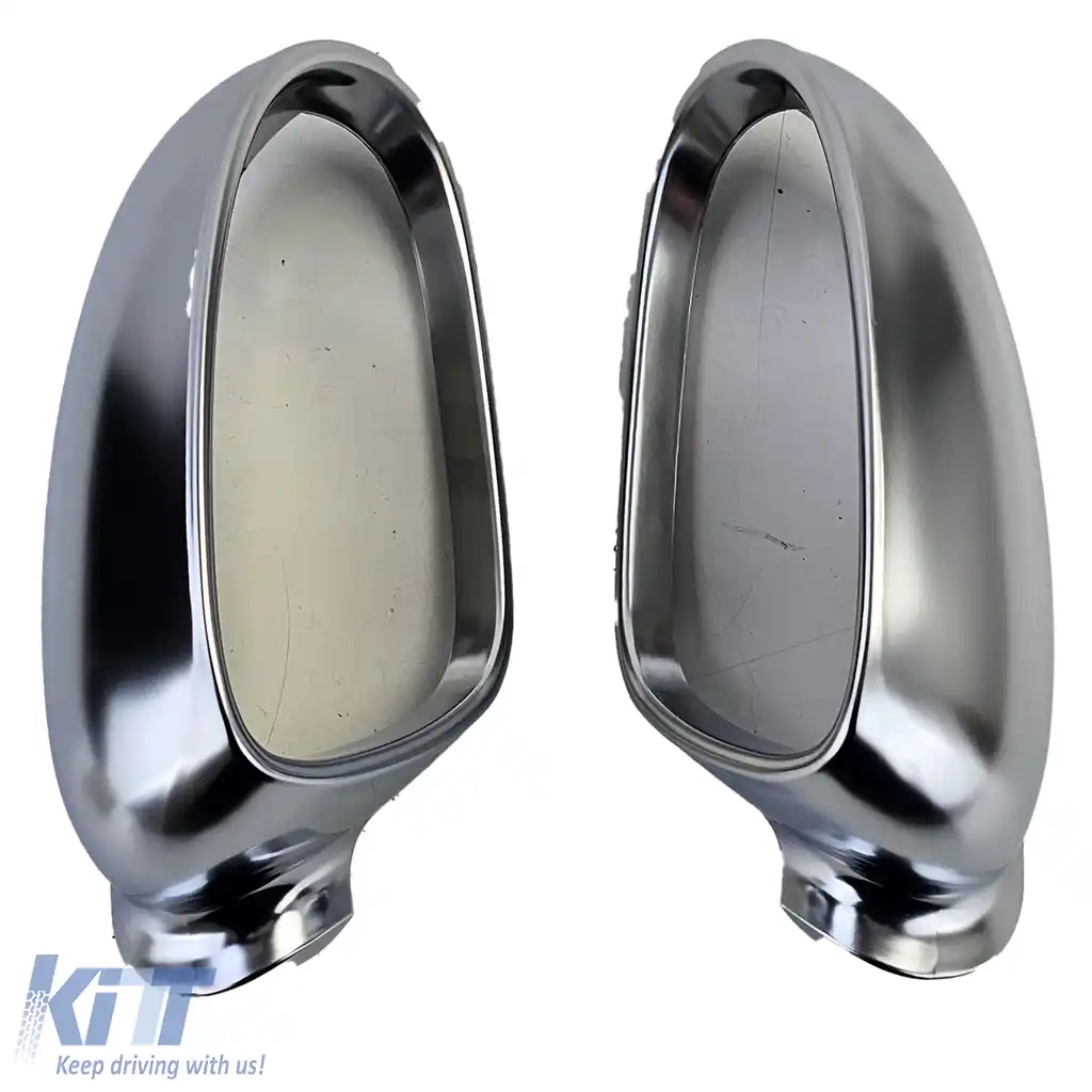 Set capac oglinzi de schimb aspect aluminiu pentru VW Golf 5 2003-2009-image-6205813