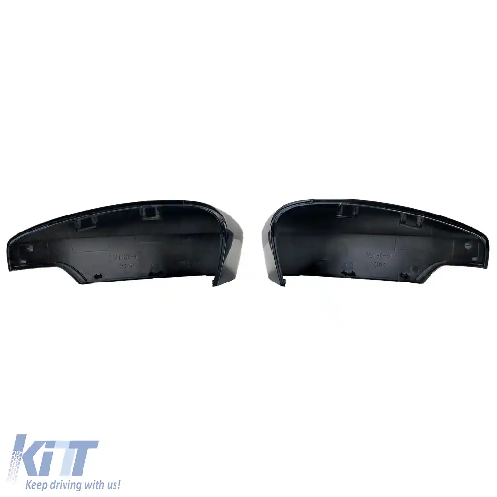 Set capacete oglinzi de înlocuire negru lucios, potrivit pentru Skoda Fabia NJ 2014-2022-image-6277992