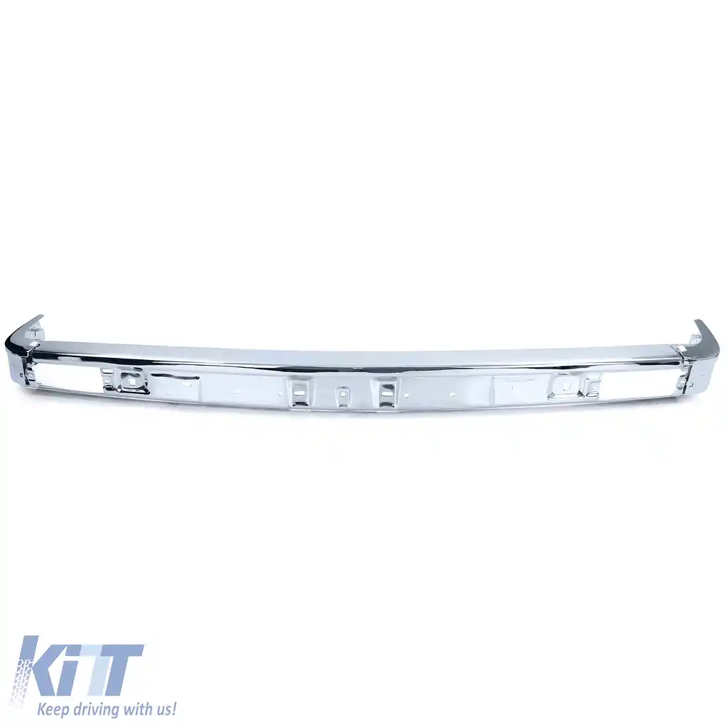 Set cromat pentru bara fata dreapta stanga centrala pentru BMW Seria 3 E30 pre-facelift 82-87-image-6203929