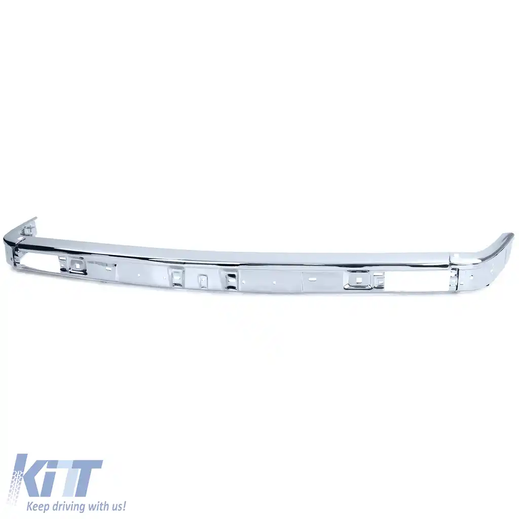 Set cromat pentru bara fata dreapta stanga centrala pentru BMW Seria 3 E30 pre-facelift 82-87-image-6203931