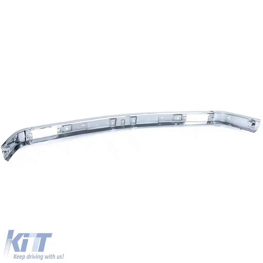 Set cromat pentru bara fata dreapta stanga centrala pentru BMW Seria 3 E30 pre-facelift 82-87-image-6203932