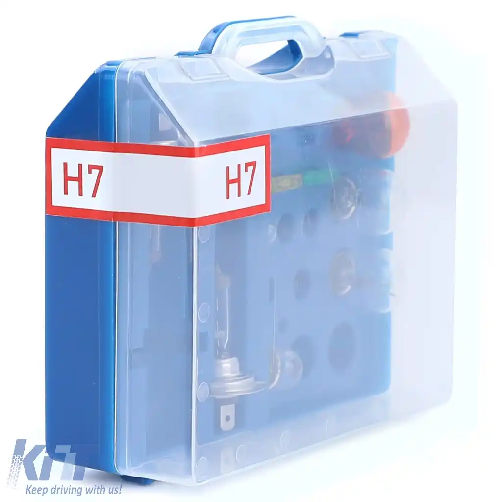 Set de 10 piese cu becuri și siguranțe 12 Volt H7 S25 G18 T10-image-6199716