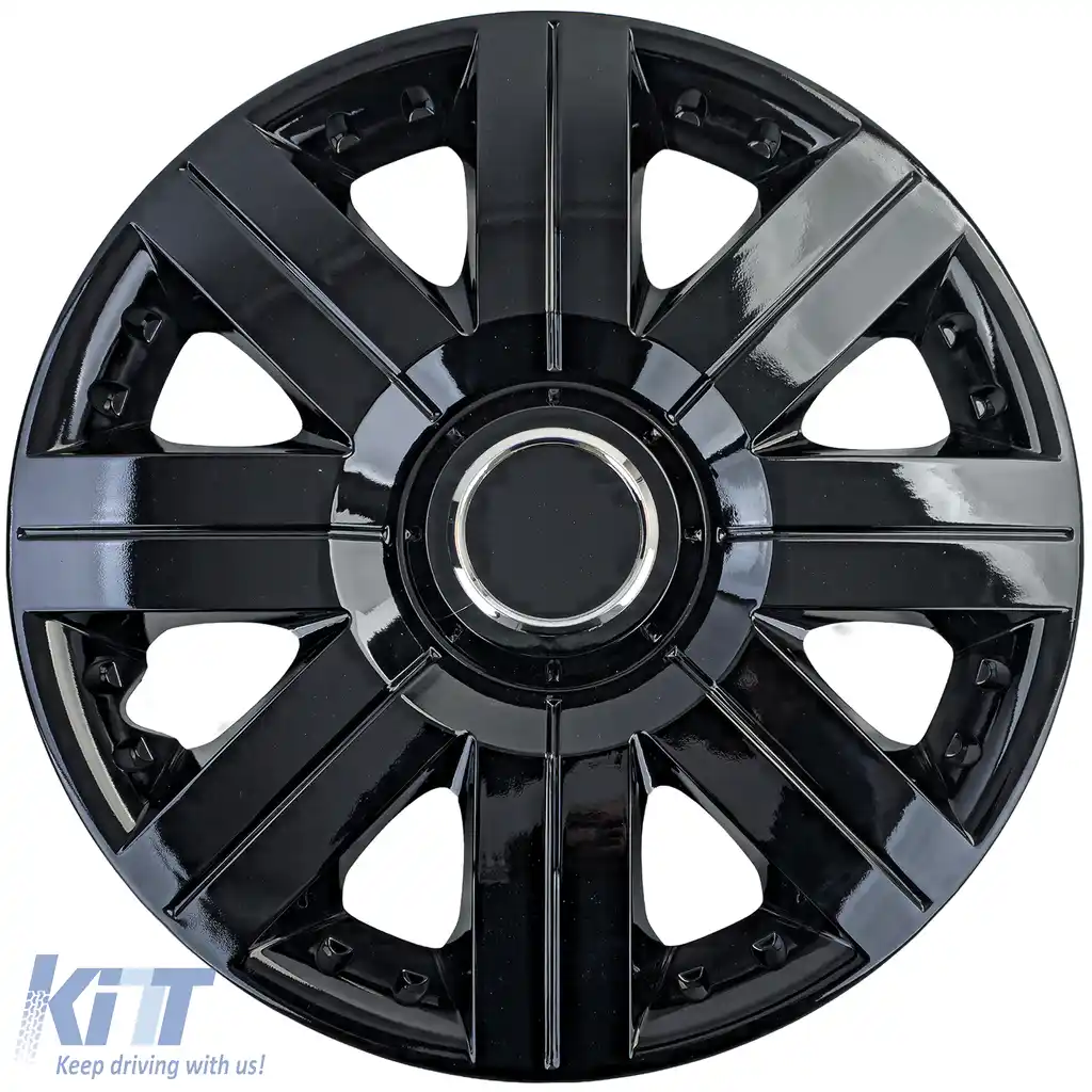 Set de 4 capace Tenzo-R II de 16 inch, lucios, pentru jante din oțel-image-6210955