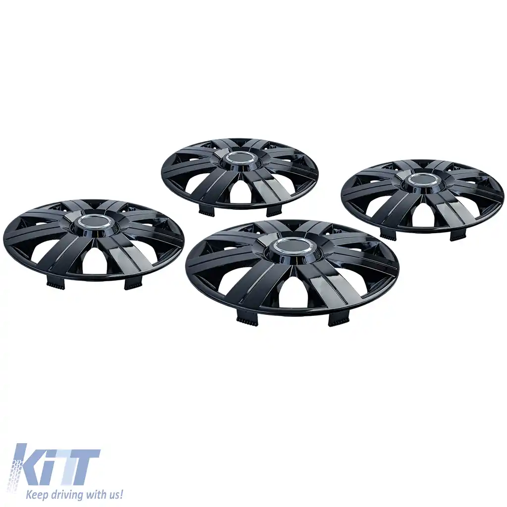 Set de 4 capace Tenzo-R II de 16 inch, lucios, pentru jante din oțel-image-6210956