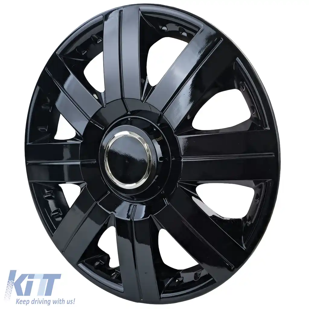 Set de 4 capace Tenzo-R II de 16 inch, lucios, pentru jante din oțel-image-6210957