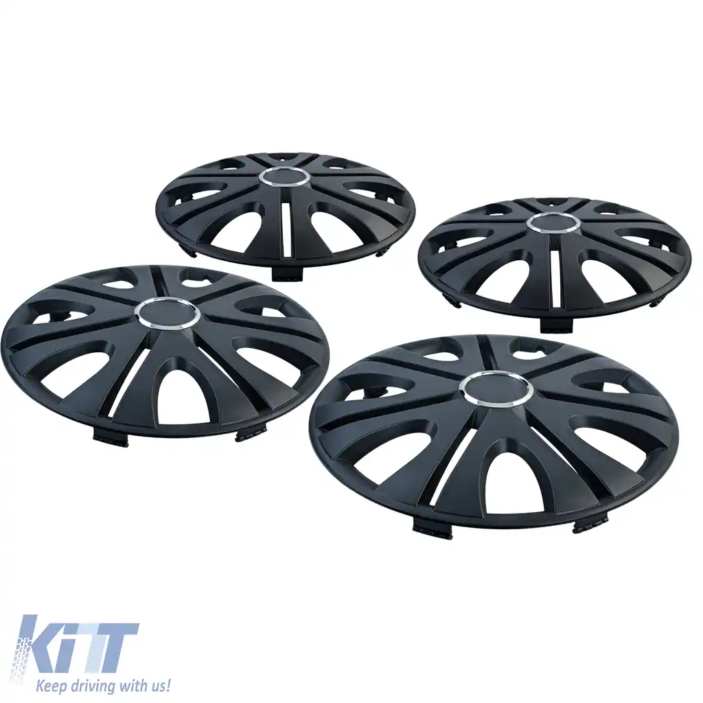 Set de 4 jante Tenzo-R VII de 15 inch, negre mat, trimuri din oțel-image-6208728