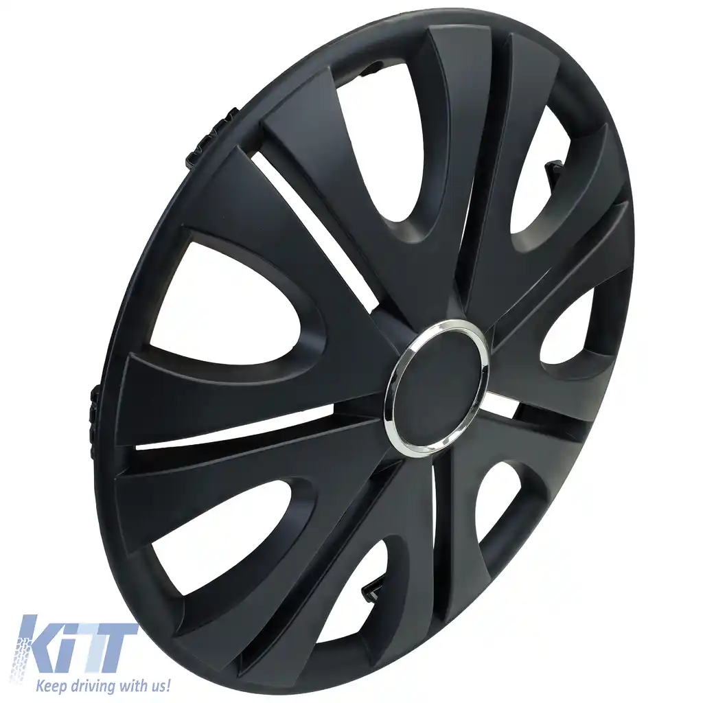 Set de 4 jante Tenzo-R VII de 15 inch, negre mat, trimuri din oțel-image-6208730