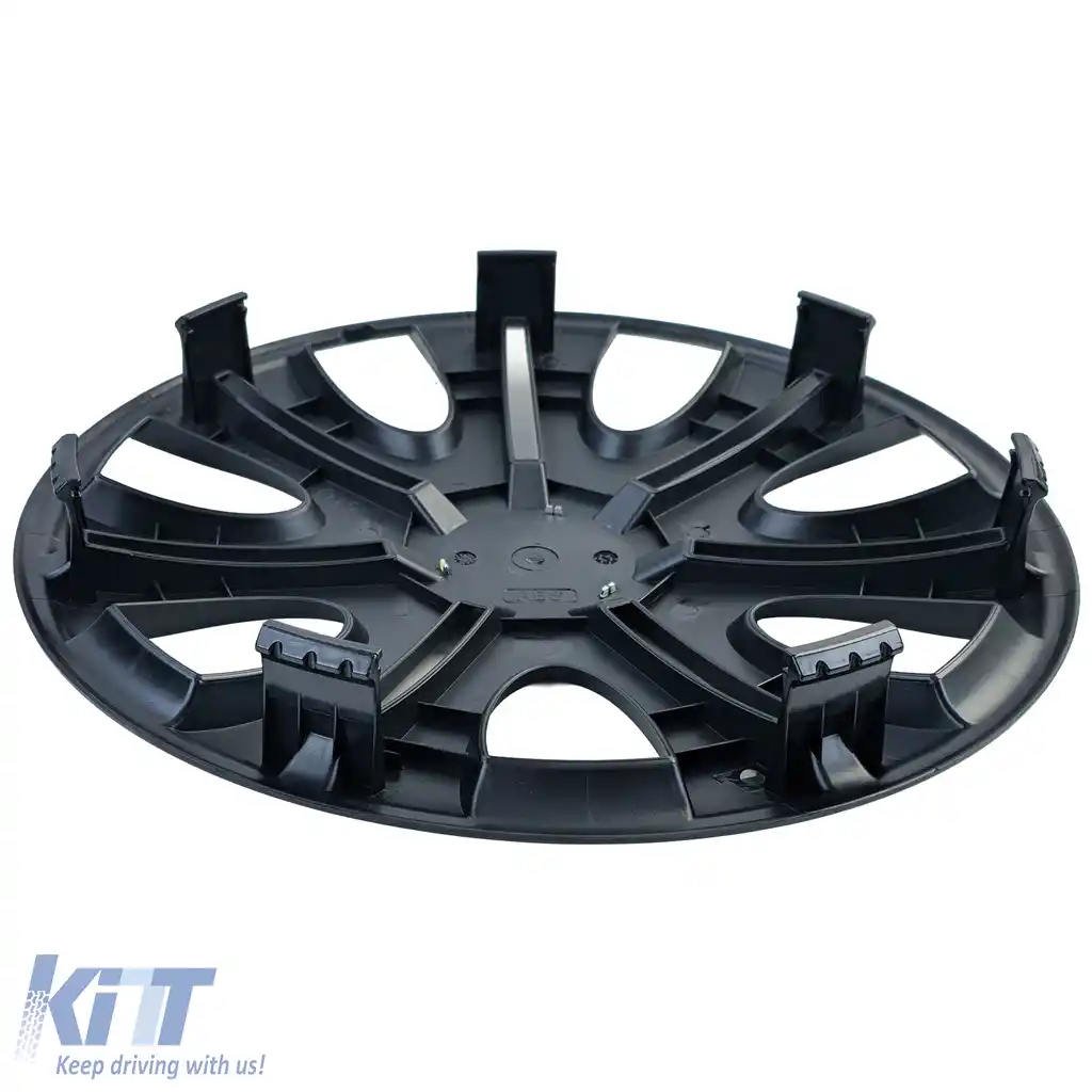 Set de 4 jante Tenzo-R VII de 15 inch, negre mat, trimuri din oțel-image-6208733