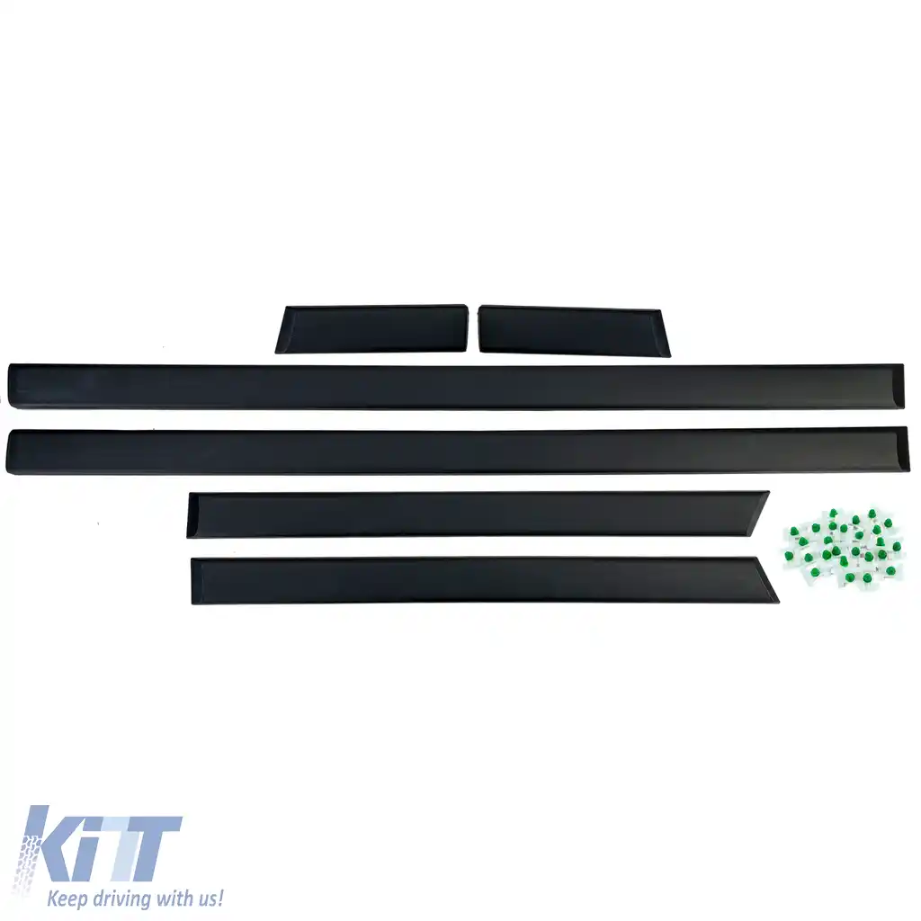 Set de 6 bucăți de trim pentru mânerele ușilor, potrivit pentru BMW Seria 3 E36 Sedan Touring M 90-99-image-6206923