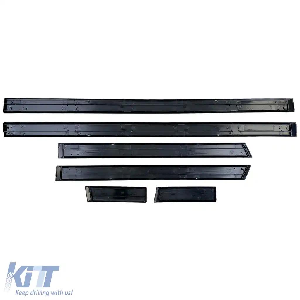 Set de 6 bucăți de trim pentru mânerele ușilor, potrivit pentru BMW Seria 3 E36 Sedan Touring M 90-99-image-6206926