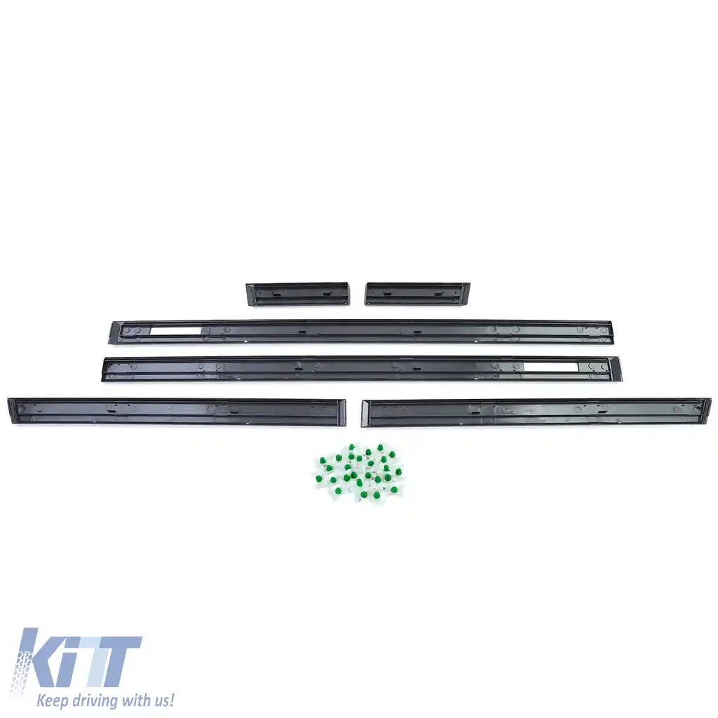 Set de 6 piese de garnituri pentru uși, potrivit pentru BMW Seria 3 E36 Sedan Touring M 90-99-image-6202373