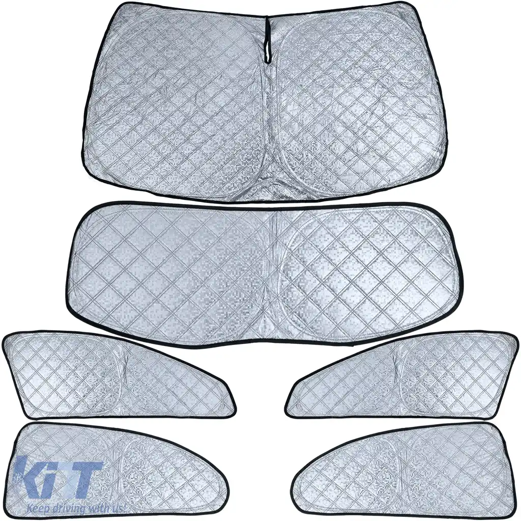 Set de 6 piese parasolar blackout potrivit pentru Mercedes A-Class W176 2012-2018-image-6207031