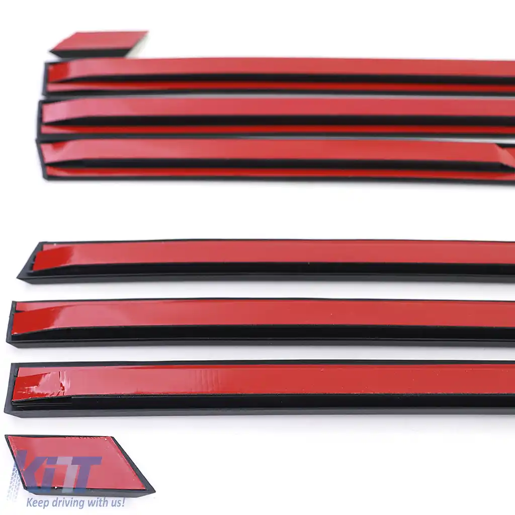 Set de 8 bucăți de benzi decorative pentru uși, potrivite pentru BMW Seria 5 E34 88-96-image-6207261