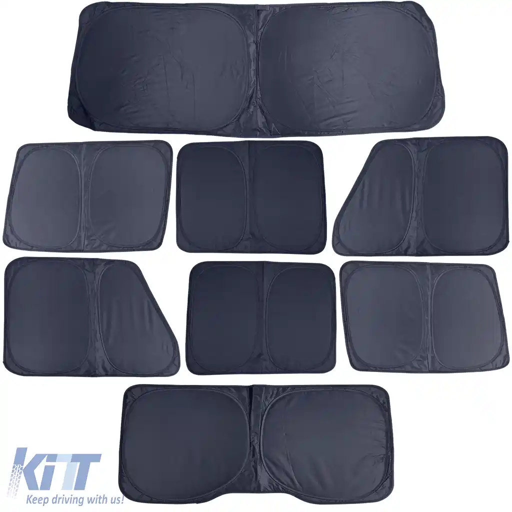 Set de 8 piese pentru protecție solară blackout, potrivit pentru Mercedes G-Class W463 2018-2024-image-6207040