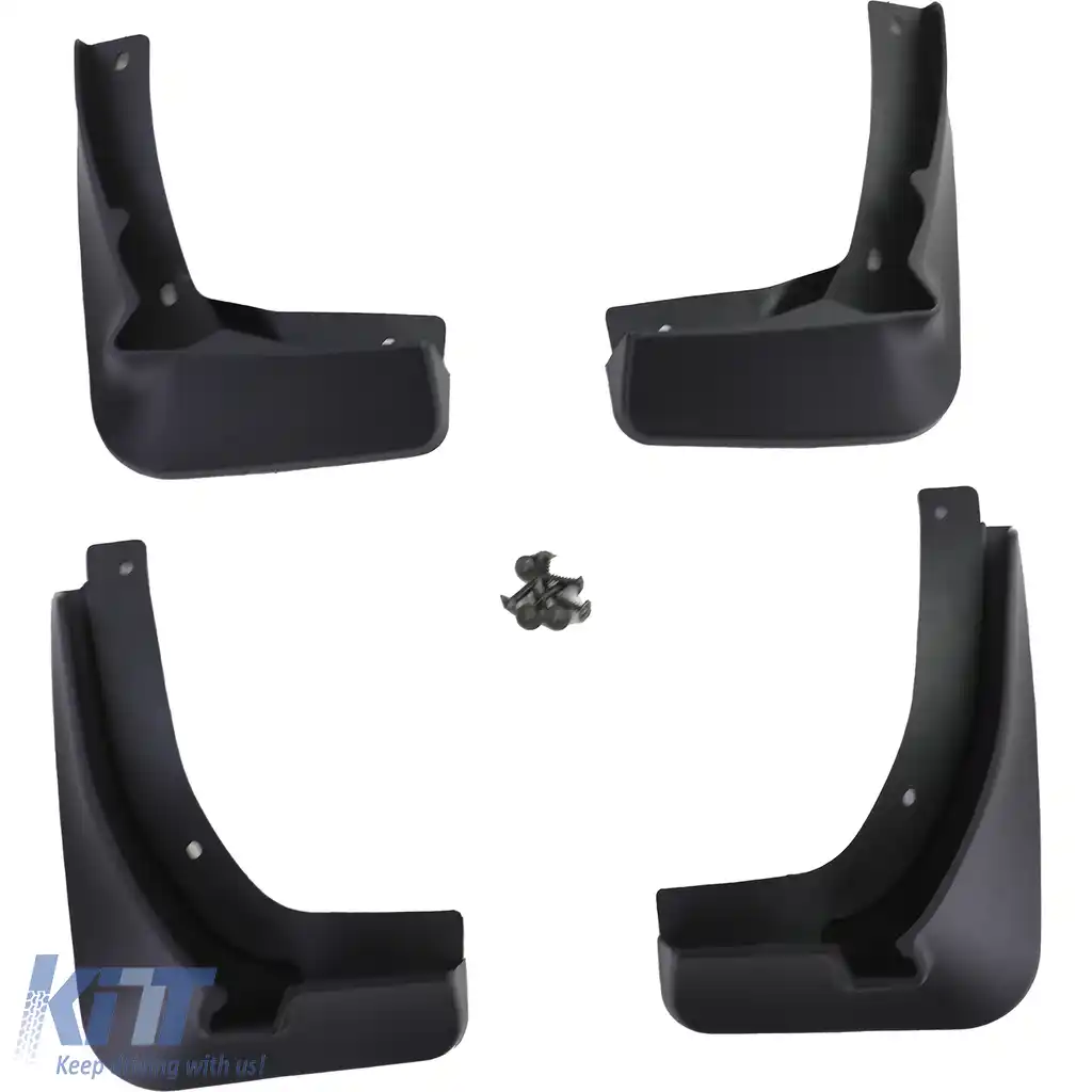 Set de apărători de noroi față și spate, negre, potrivite pentru VW Golf 7 GTI GTD 13-17-image-6192542