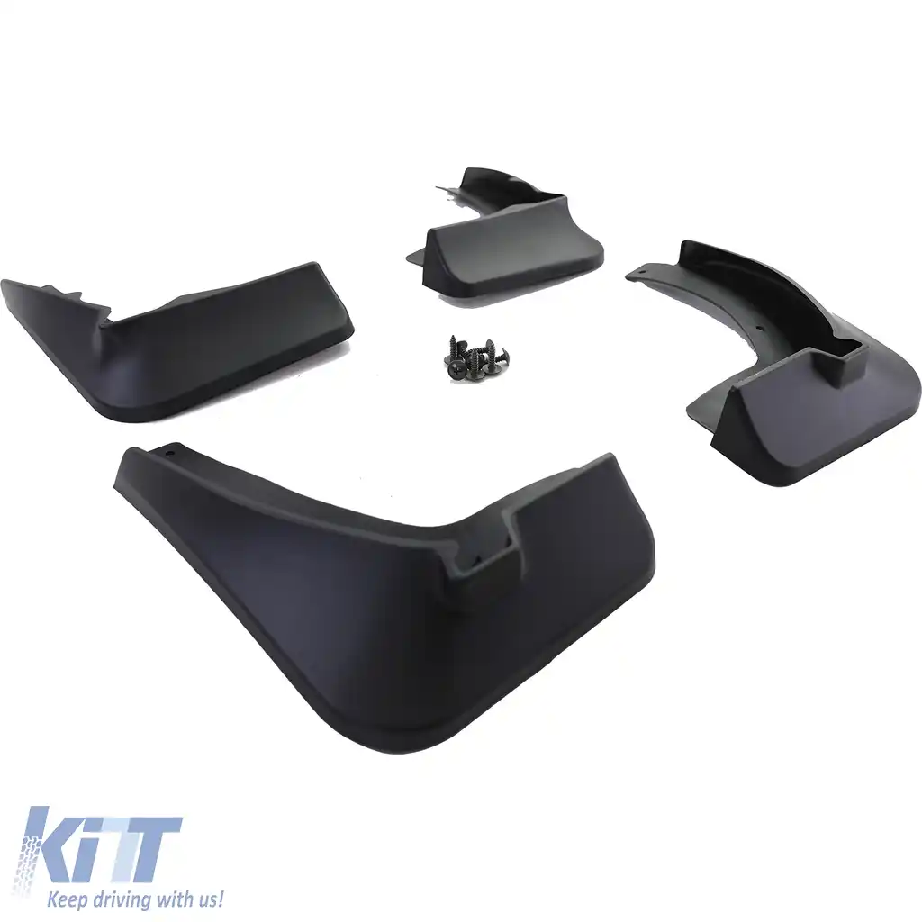 Set de apărători de noroi față și spate, negre, potrivite pentru VW Golf 7 GTI GTD 13-17-image-6192543