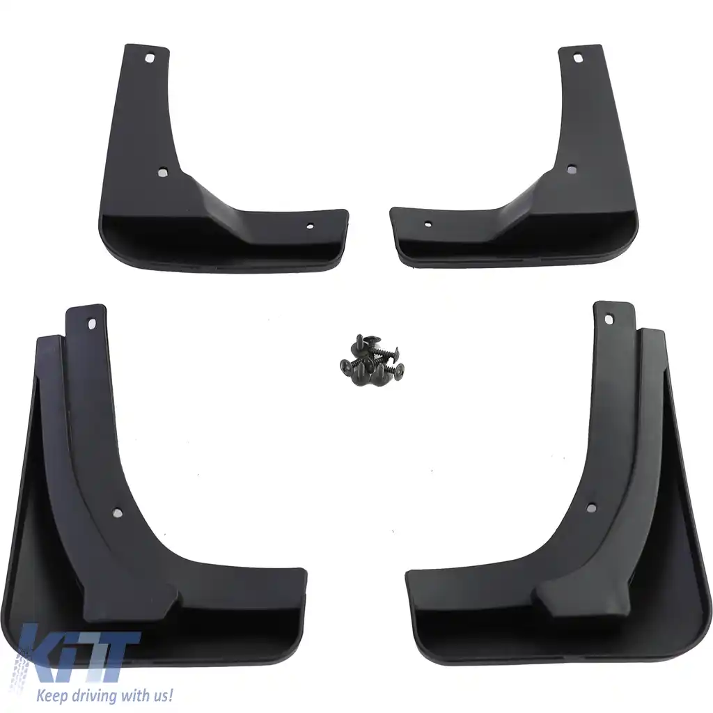 Set de apărători de noroi față și spate, negre, potrivite pentru VW Golf 7 GTI GTD 13-17-image-6192545