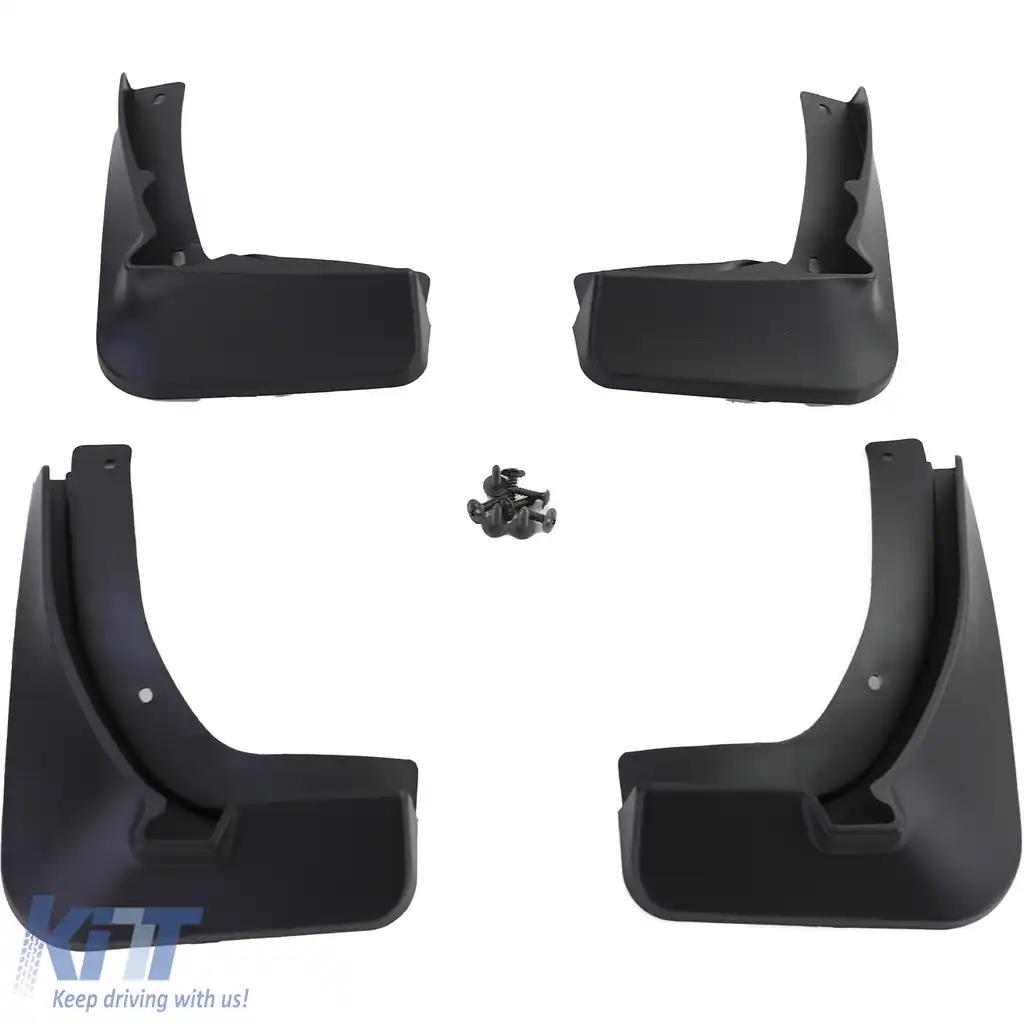 Set de apărători de noroi față și spate, negre, potrivite pentru VW Golf 7 GTI GTD 13-17-image-6192548