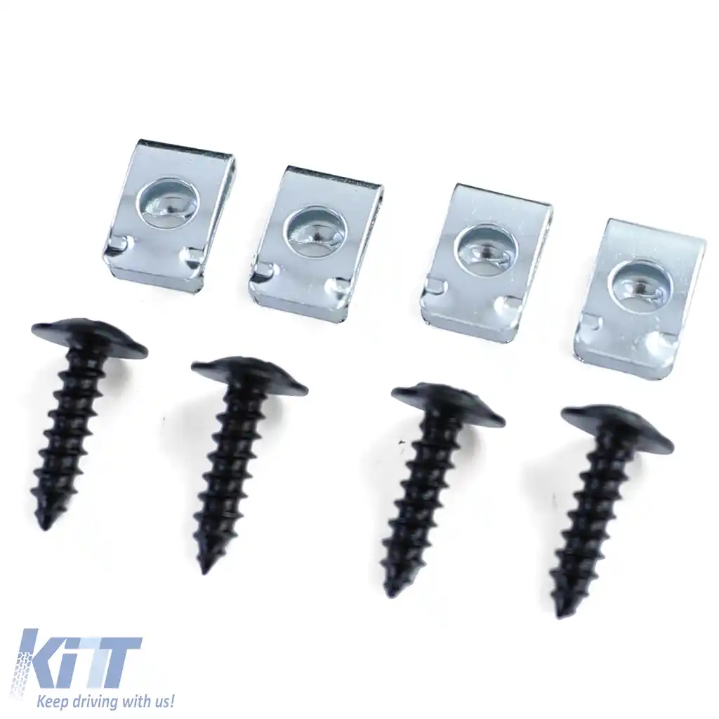 Set de apărători de noroi față și spate, negre, potrivite pentru VW Bus T5 T5.1 T6 T6.1 din 03-image-6200567