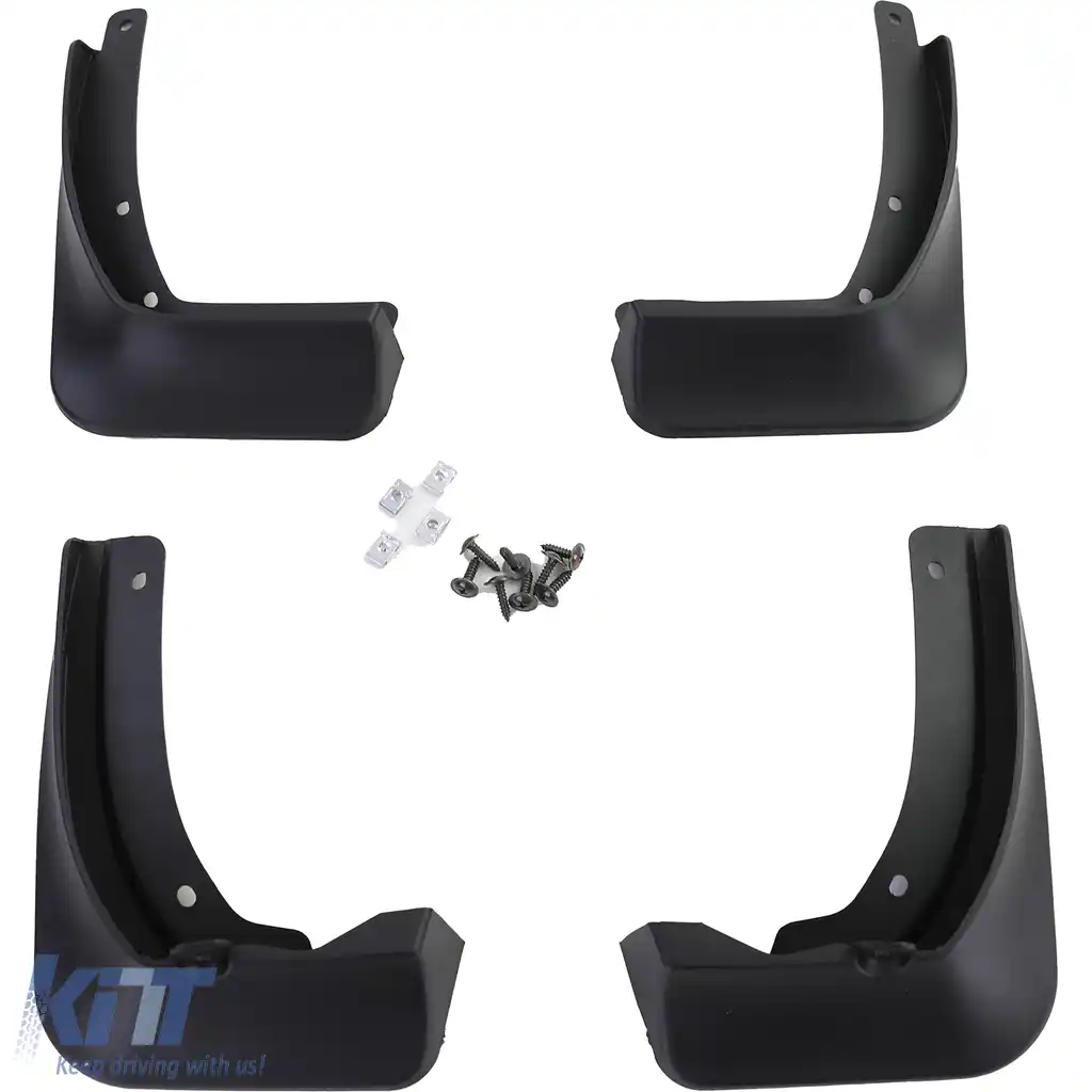 Set de apărători de noroi față și spate negre, potrivite pentru VW Arteon 3H din 2017-image-6200586