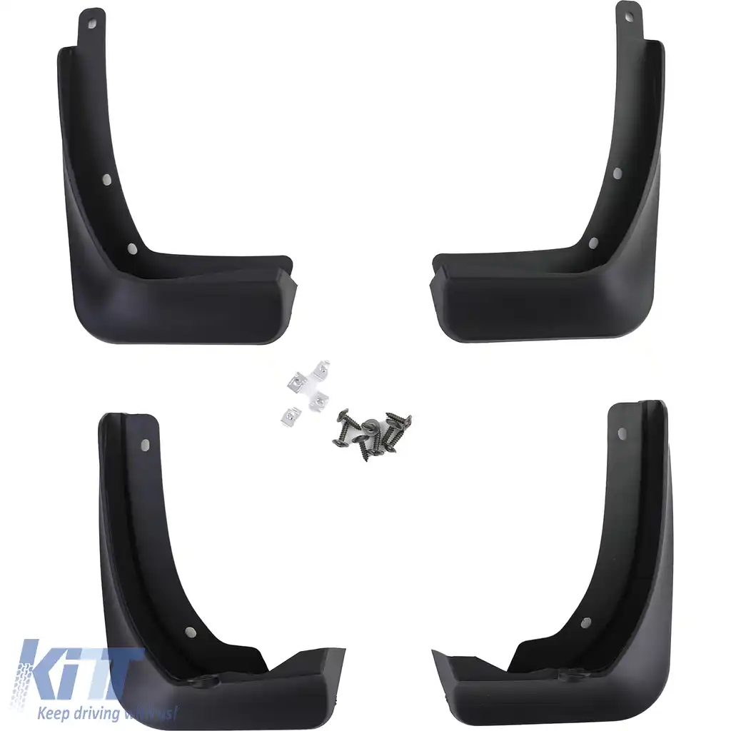 Set de apărători de noroi față și spate negre, potrivite pentru VW Arteon 3H din 2017-image-6200587