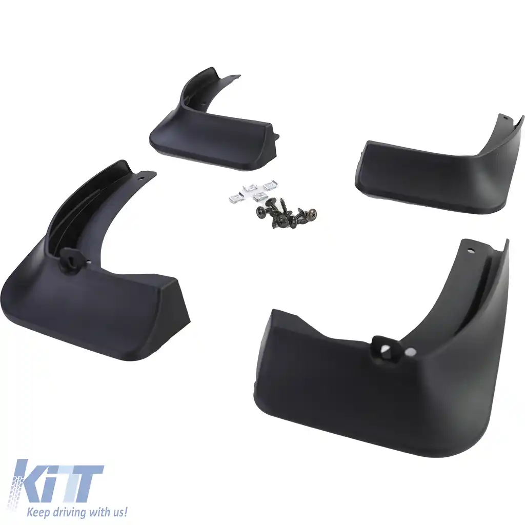 Set de apărători de noroi față și spate negre, potrivite pentru VW Arteon 3H din 2017-image-6200588