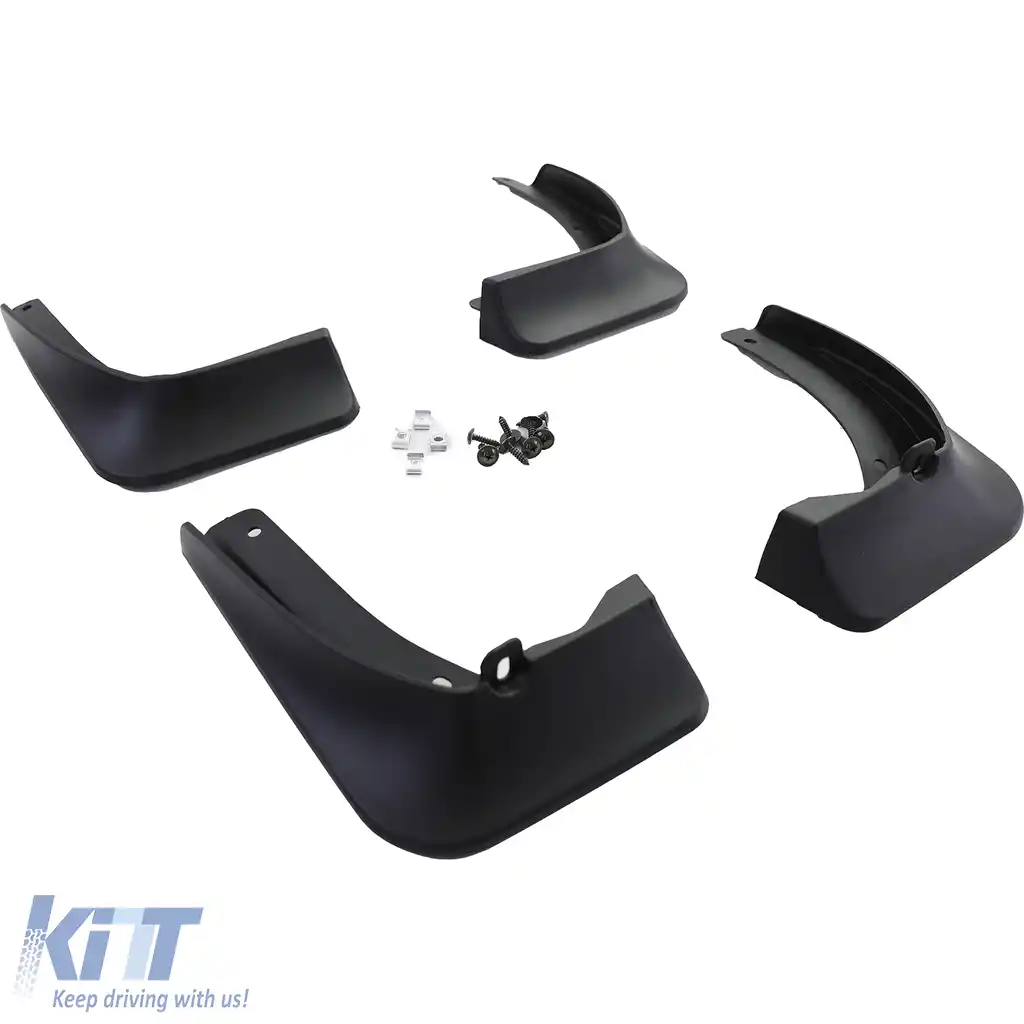 Set de apărători de noroi față și spate negre, potrivite pentru VW Arteon 3H din 2017-image-6200589