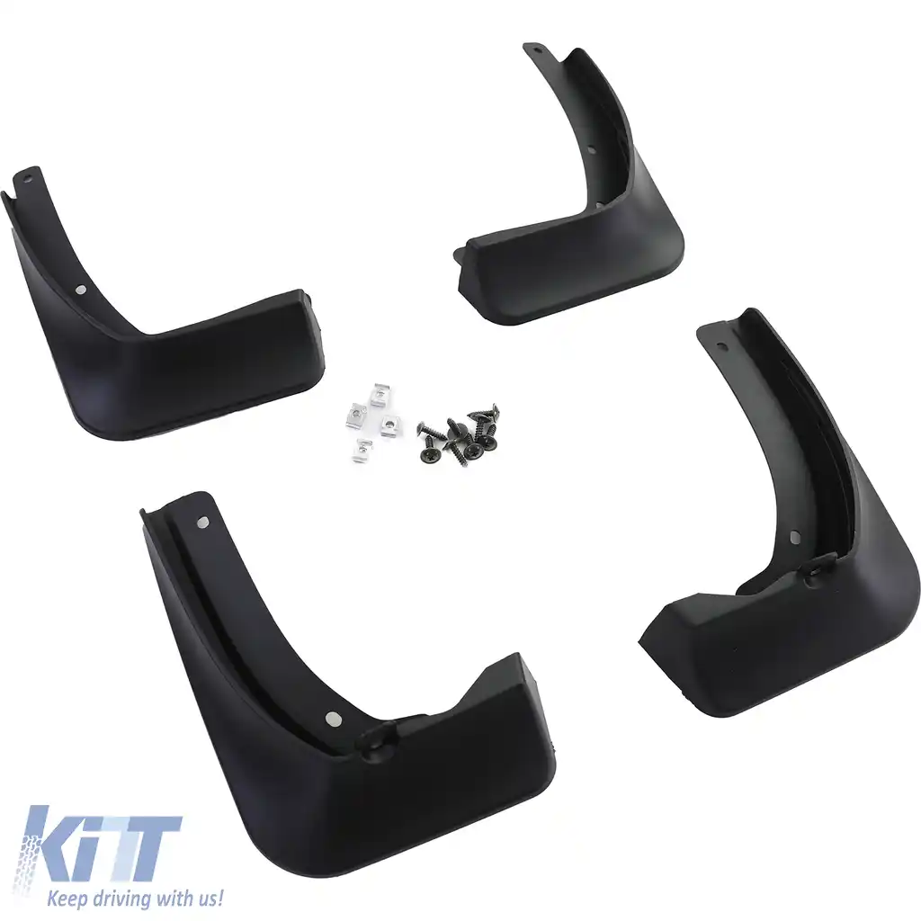 Set de apărători de noroi față și spate negre, potrivite pentru VW Arteon 3H din 2017-image-6200590