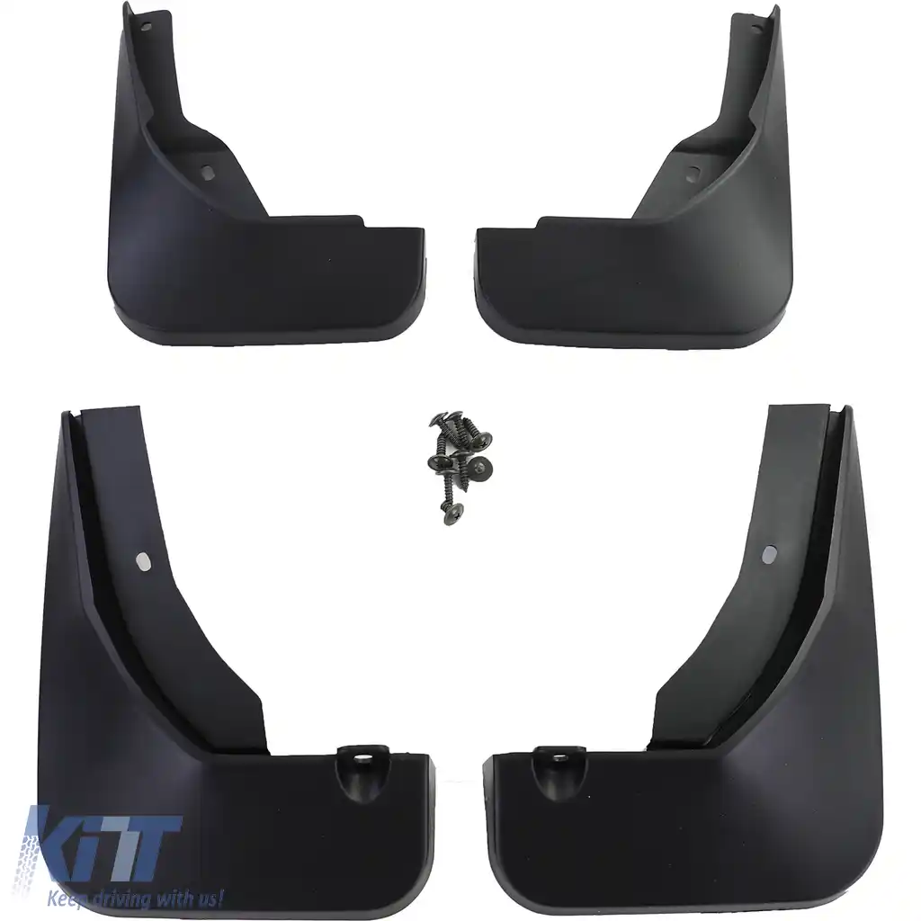 Set de apărători de noroi față și spate, negre, potrivite pentru VW CC 358 11-16-image-6201629