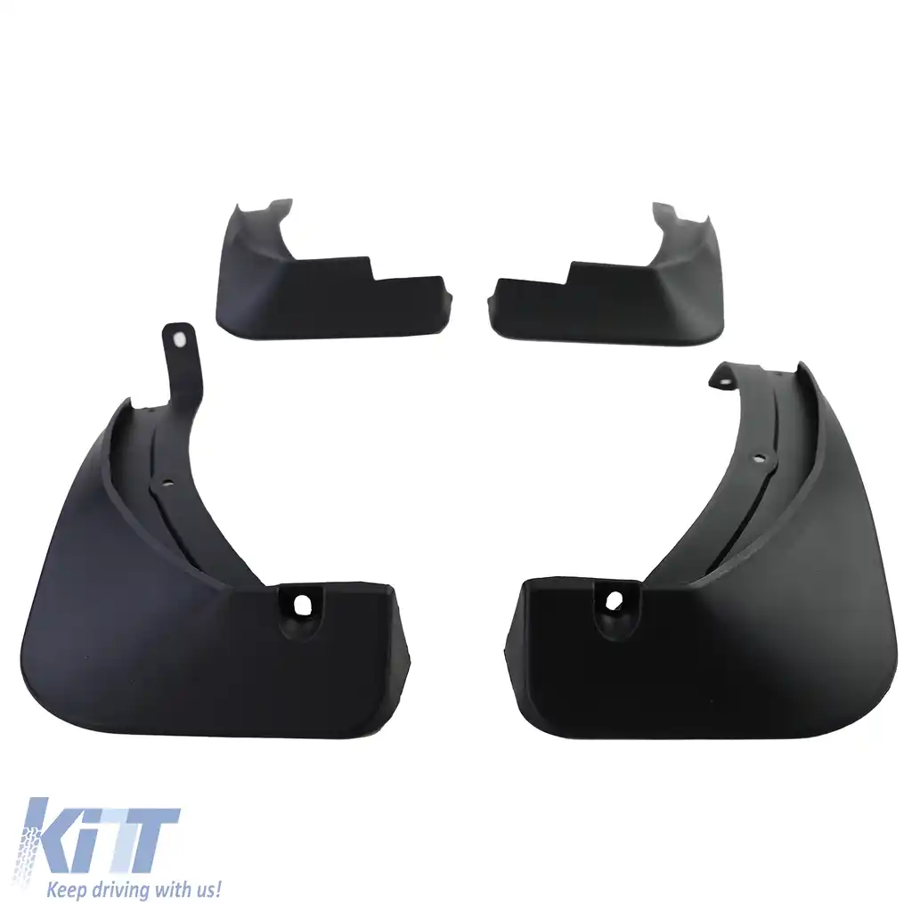 Set de apărători de noroi față și spate, negre, potrivite pentru VW T-Roc din 2017-image-6202437
