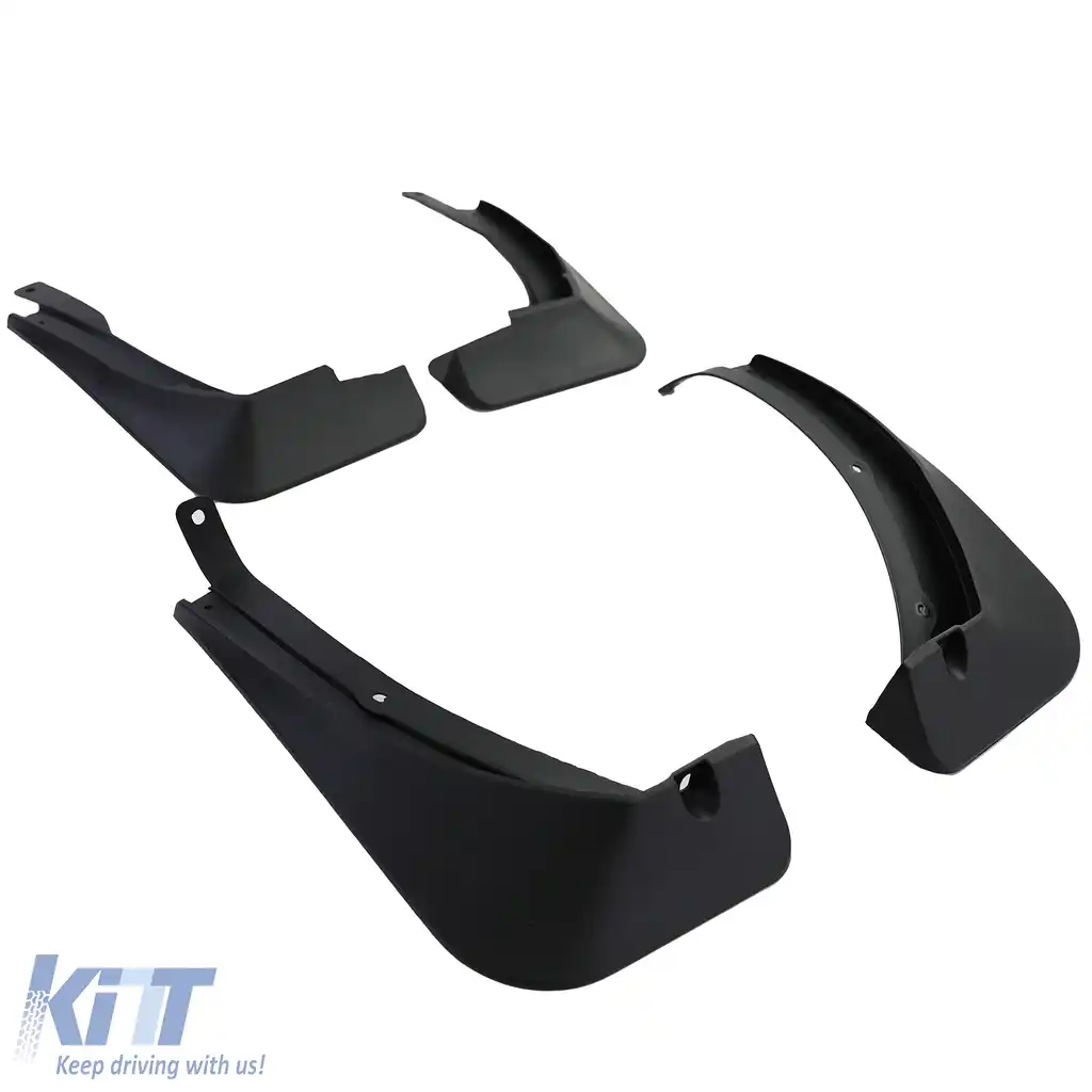 Set de apărători de noroi față și spate, negre, potrivite pentru VW T-Roc din 2017-image-6202438