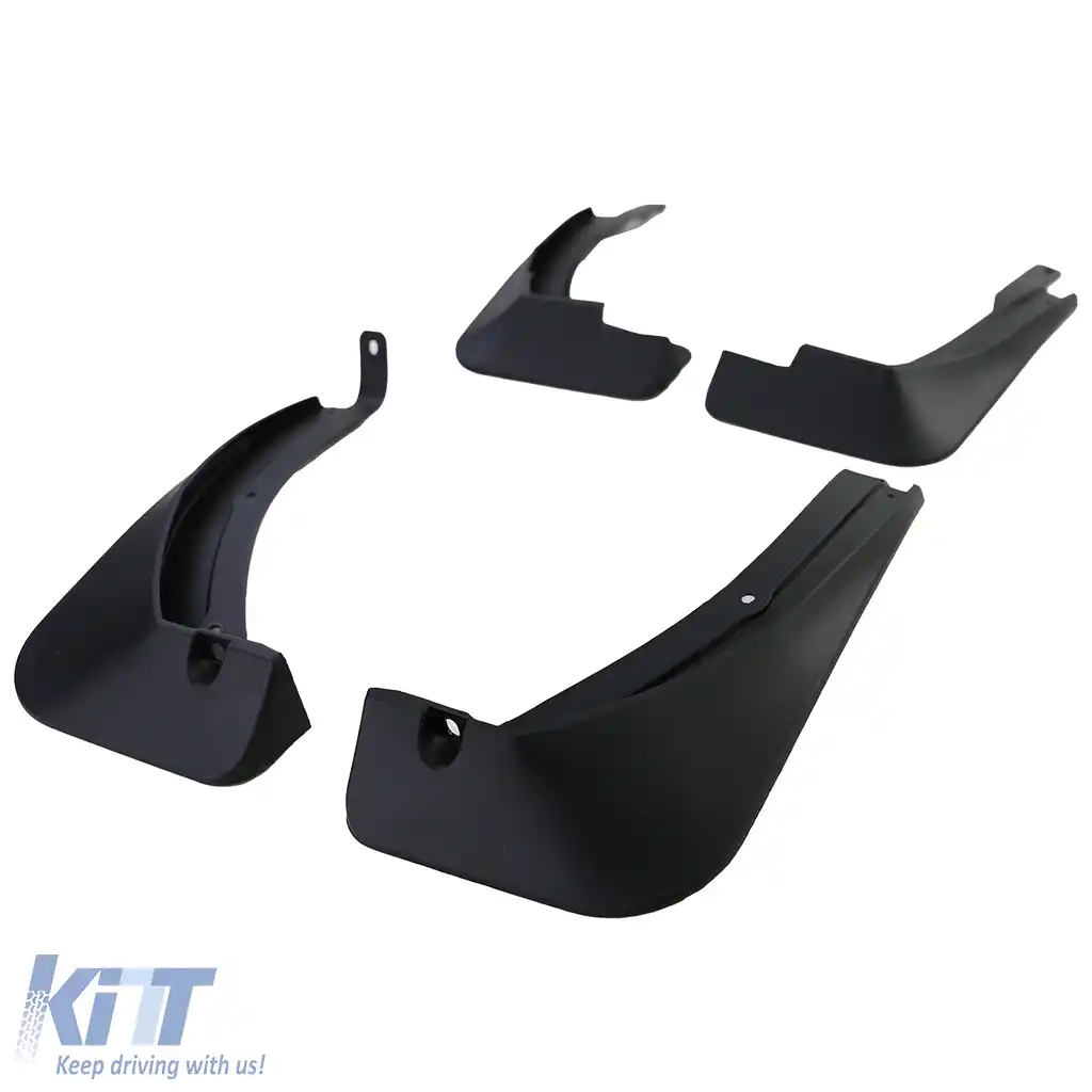 Set de apărători de noroi față și spate, negre, potrivite pentru VW T-Roc din 2017-image-6202439