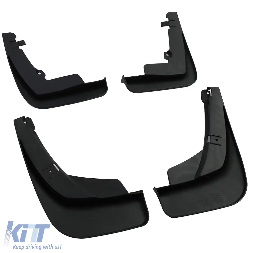Set de apărători de noroi față și spate negre, potrivit pentru VW Touareg CR din 18 fără R-Line-image-6203201