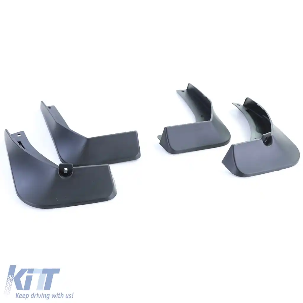 Set de apărători de noroi față și spate, negre, potrivite pentru VW Passat B8 3G pre-facelift 14-19-image-6204176