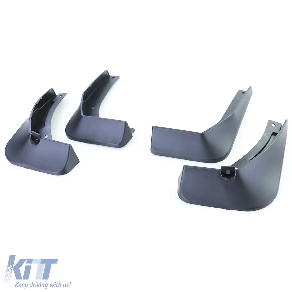 Set de apărători de noroi față și spate, negre, potrivite pentru VW Passat B8 3G pre-facelift 14-19-image-6204177