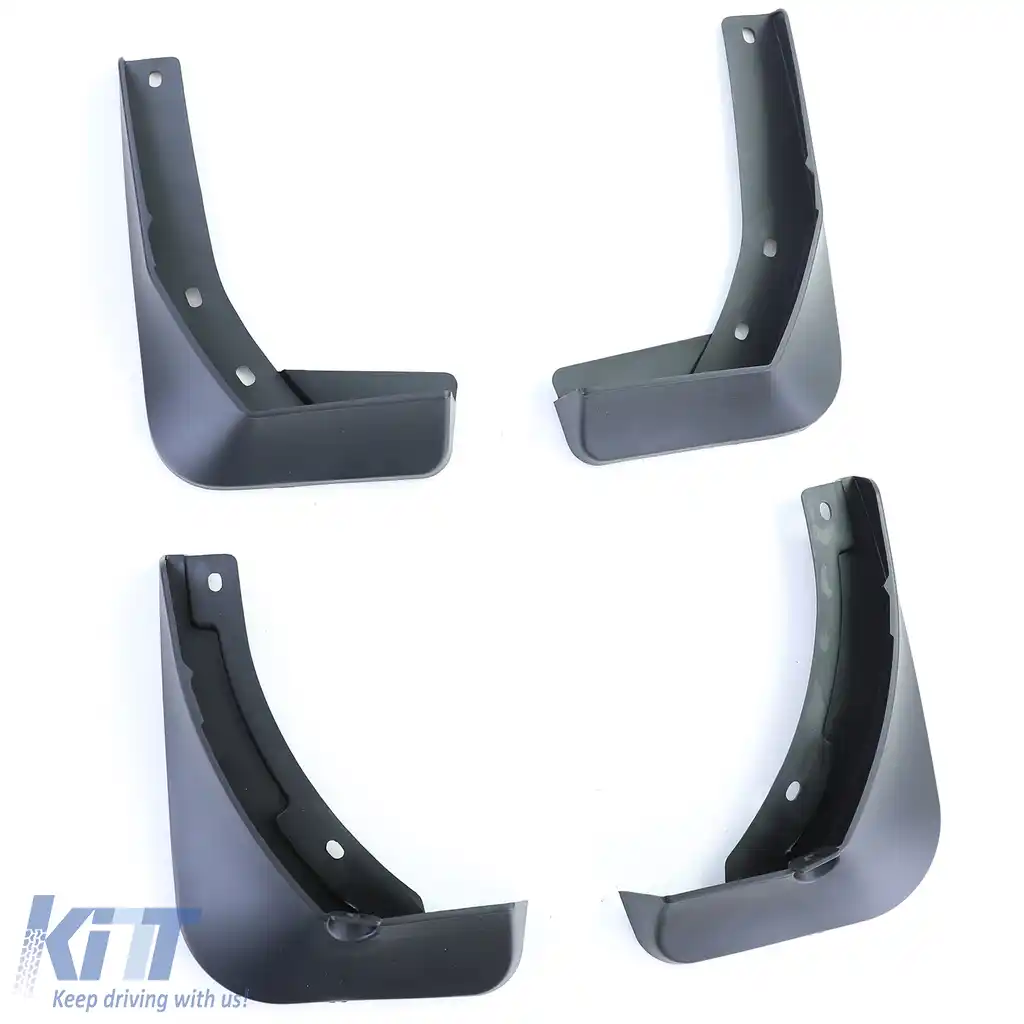Set de apărători de noroi față și spate, negre, potrivite pentru VW Passat B8 3G pre-facelift 14-19-image-6204178
