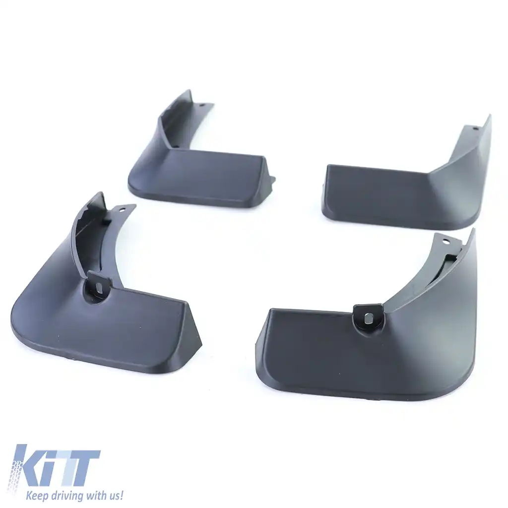 Set de apărători de noroi față și spate, negre, potrivite pentru VW Passat B8 3G pre-facelift 14-19-image-6204179