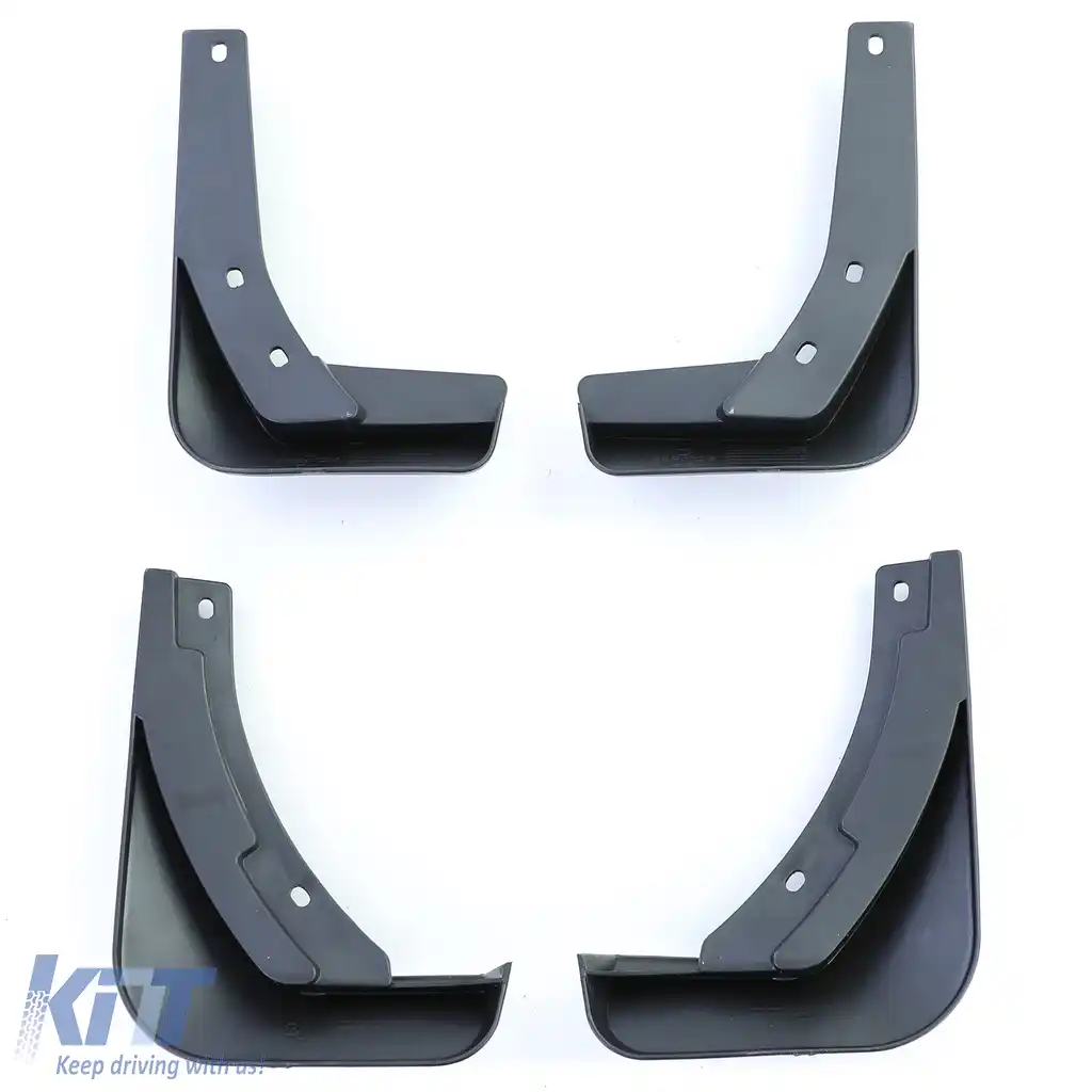 Set de apărători de noroi față și spate, negre, potrivite pentru VW Passat B8 3G pre-facelift 14-19-image-6204181