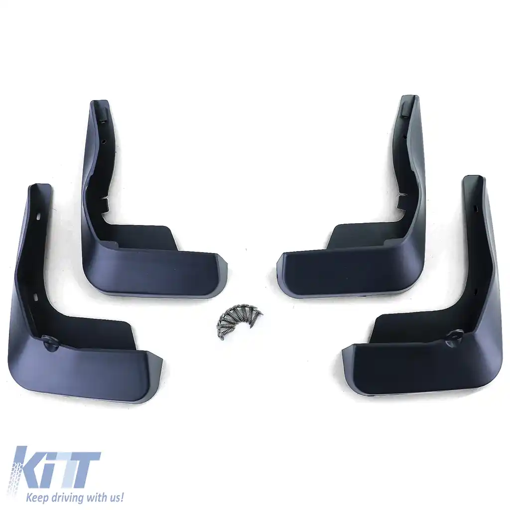 Set de apărători de noroi față și spate negre, potrivit pentru Peugeot 308 T9 pre-facelift 13-16-image-6204683