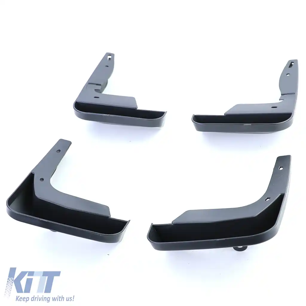 Set de apărători de noroi față și spate negre, potrivit pentru Peugeot 308 T9 pre-facelift 13-16-image-6204688