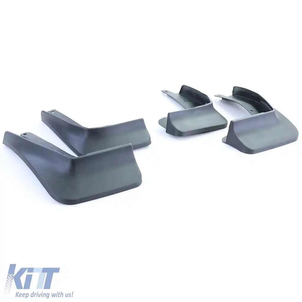 Set de apărători de noroi față și spate negre, potrivite pentru VW Touran II 2015-2021-image-6204693